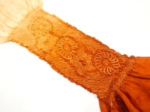 正絹　絞り　帯揚げ